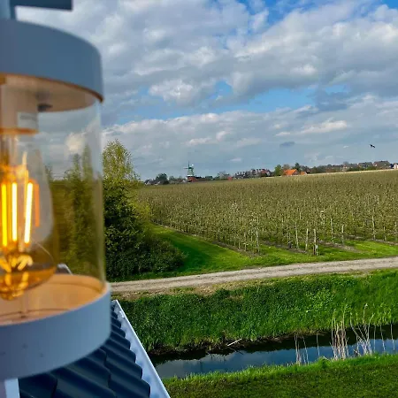 Muggelhuus Loft Mit Elbdeichblick Im Alten Land Und Mit Wallbox * Hollern-Twielenfleth