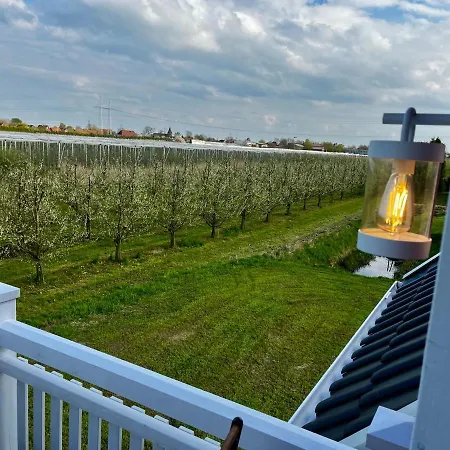 Muggelhuus Loft Mit Elbdeichblick Im Alten Land Und Mit Wallbox アパート *