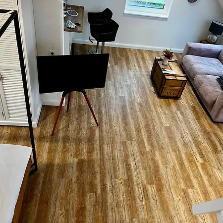 Muggelhuus Loft Mit Elbdeichblick Im Alten Land Und Mit Wallbox