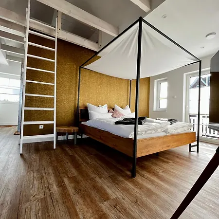 Apartment Muggelhuus Loft Mit Elbdeichblick Im Alten Land Und Mit Wallbox *