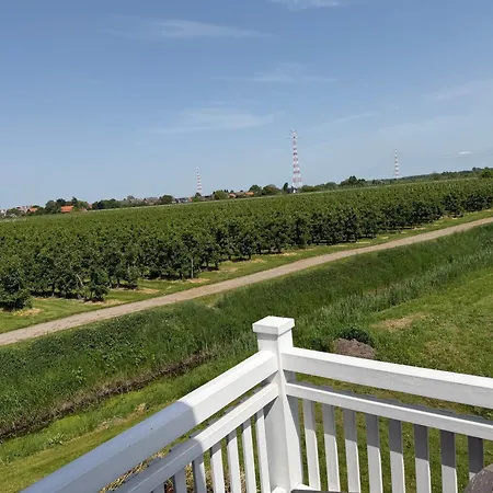 Muggelhuus Loft Mit Elbdeichblick Im Alten Land Und Mit Wallbox アパート *