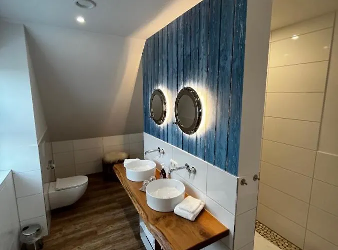 Muggelhuus Loft Mit Elbdeichblick Im Alten Land Und Mit Wallbox Apartament