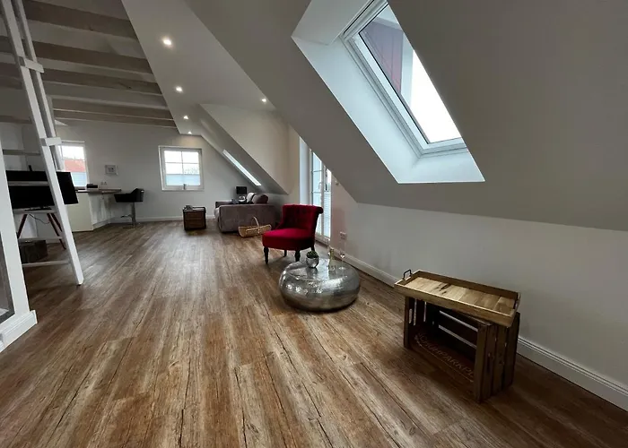 Apartmán Muggelhuus Loft Mit Elbdeichblick Im Alten Land Und Mit Wallbox *