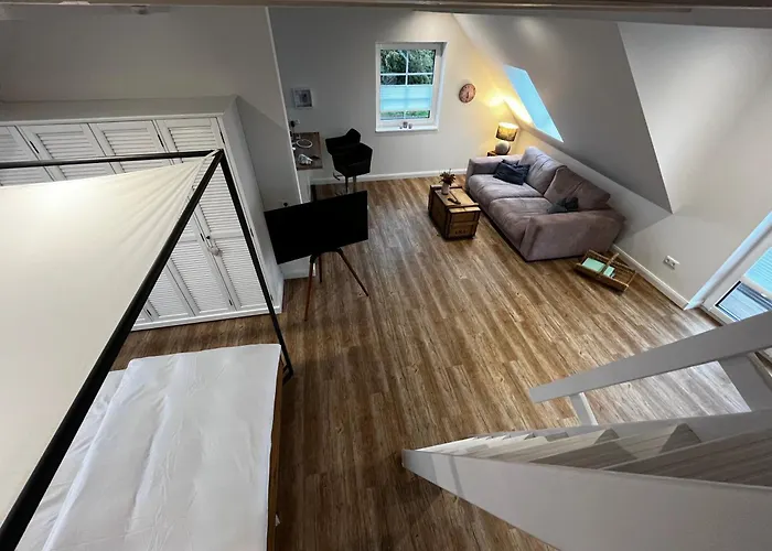 Apartament Muggelhuus Loft Mit Elbdeichblick Im Alten Land Und Mit Wallbox *