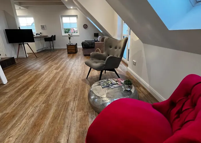 Muggelhuus Loft Mit Elbdeichblick Im Alten Land Und Mit Wallbox * Hollern-Twielenfleth