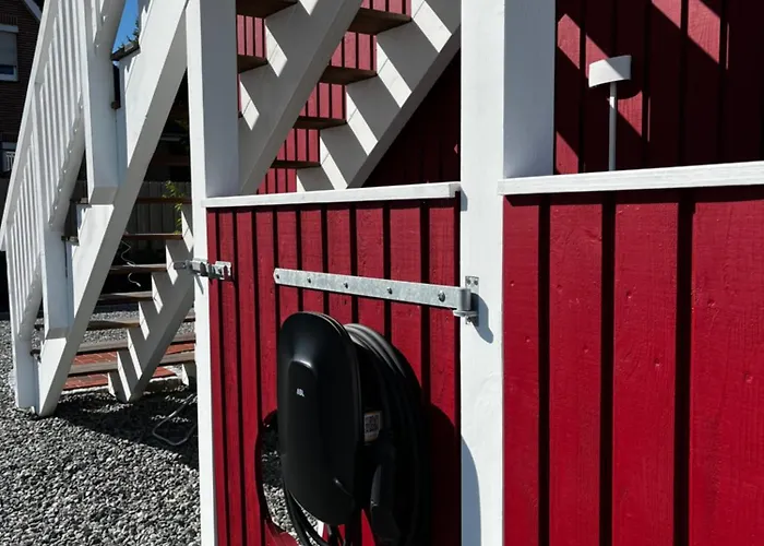 Muggelhuus Loft Mit Elbdeichblick Im Alten Land Und Mit Wallbox Hollern-Twielenfleth