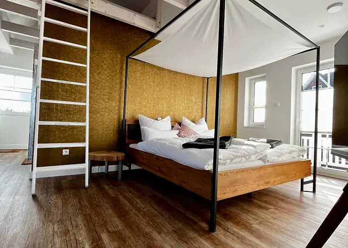 아파트 Muggelhuus Loft Mit Elbdeichblick Im Alten Land Und Mit Wallbox *